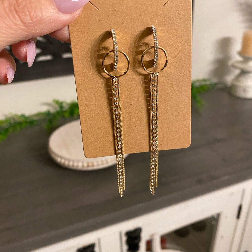 Bundle of gold earrings - Picture 4 of 7